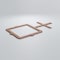 Ekena Millwork Medium Carlisle Decorative Fretwork Wood Wall Panels, Wood (Paint Grde), 26 7/8"W x 15 3/8"H x 3/8"T WALW16X16X0375CARMF - alternate 3